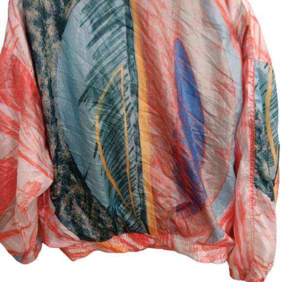 IXSPA KAMIE SADOCK VINTAGE 80's WOMENS MUTICOLOR SPORT JACKET ♥️ - Picture 4 of 7